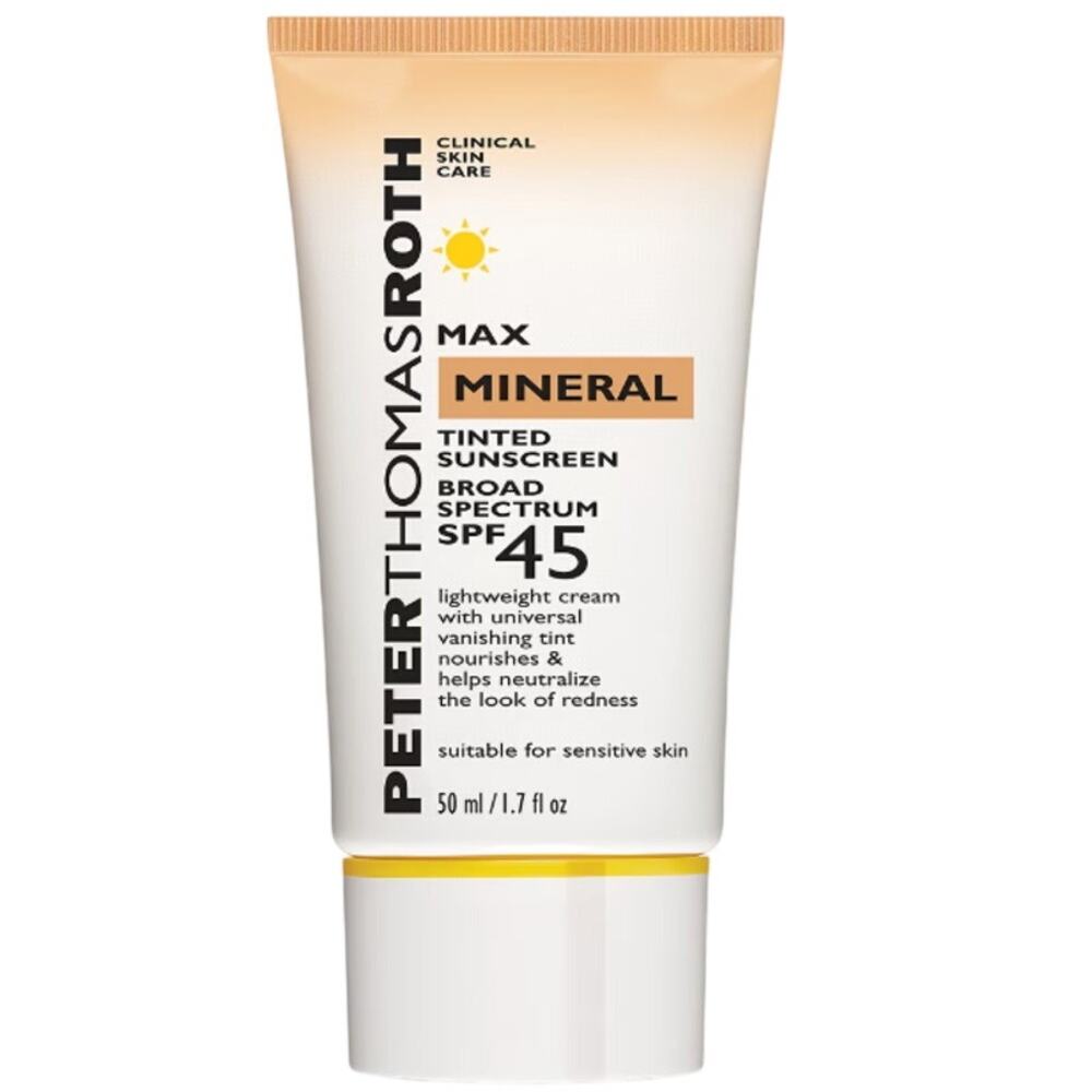 Peter Thomas Roth Mineral Tinted Sunscreen SPF 45 For Sensitive Skin, 1.7 Fl Oz
